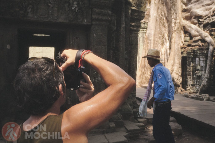 En los templos de Angkor con la Fuji X-T1