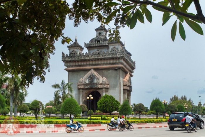 El Patuxai de Vientiane