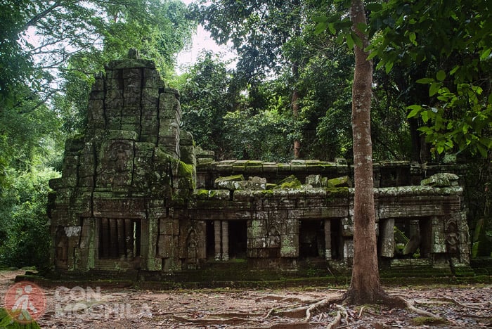 Uno de los edificios del templo de Ta Prohm
