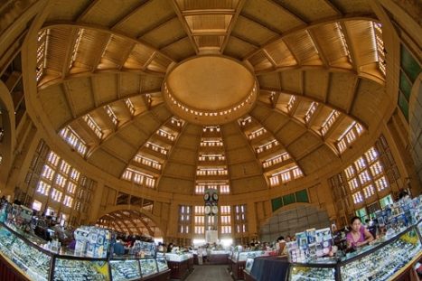 La gran cúpula del mercado central
