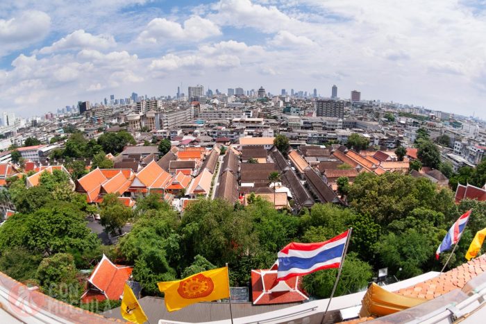 Espectaculares vistas de Bangkok