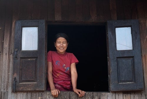 Las habituales sonrisas del pueblo de Myanmar
