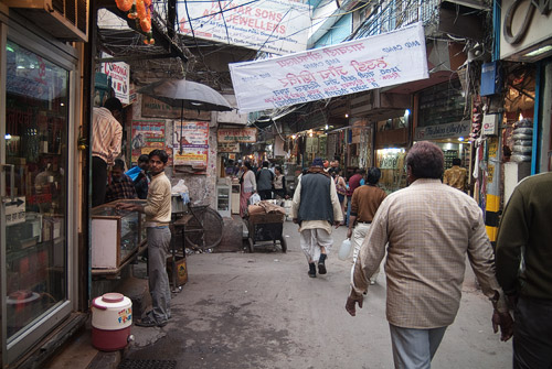 De paseo con Taslim por Old Delhi