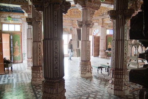 En el templo Bhandasar
