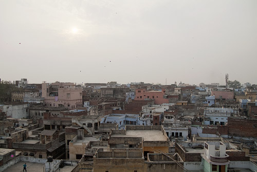 Vistas de Varanasi desde las alturas