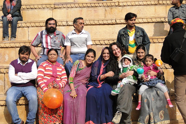 Itinerario de viaje a India: Sabela en Jaisalmer