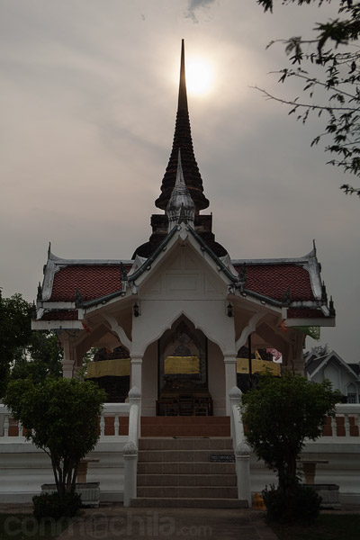 El templo actualmente en uso
