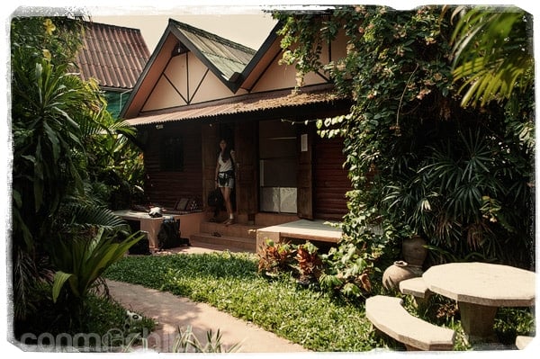 Nuestra guesthouse en Sukhothai