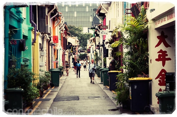 Haji Lane: la calle más pequeña de Singapur
