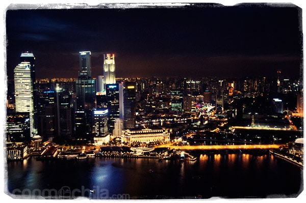 El skyline de Singapur
