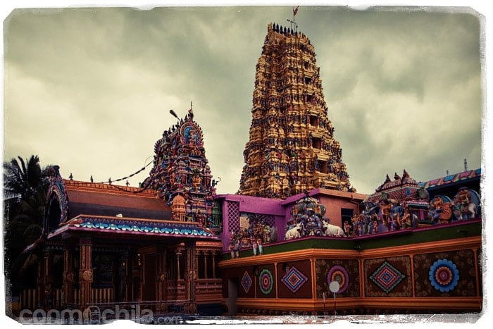 El templo hindú de Mantale