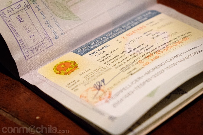 Visado de Vietnam con carta de invitación para 3 meses