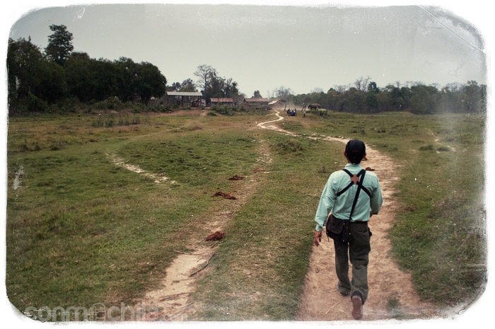 Nuestro primer guía en Chitwan