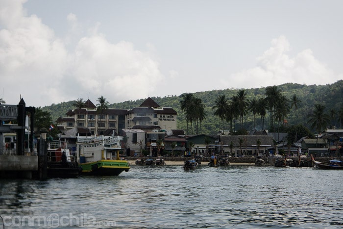 El puerto de Ko Phi Phi Don