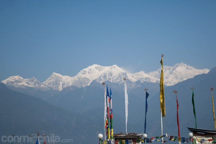 Vistas del Kanchenjunga desde Pelling 