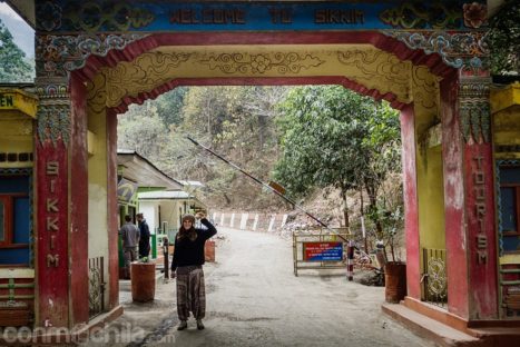 Entrada al estado Sikkim