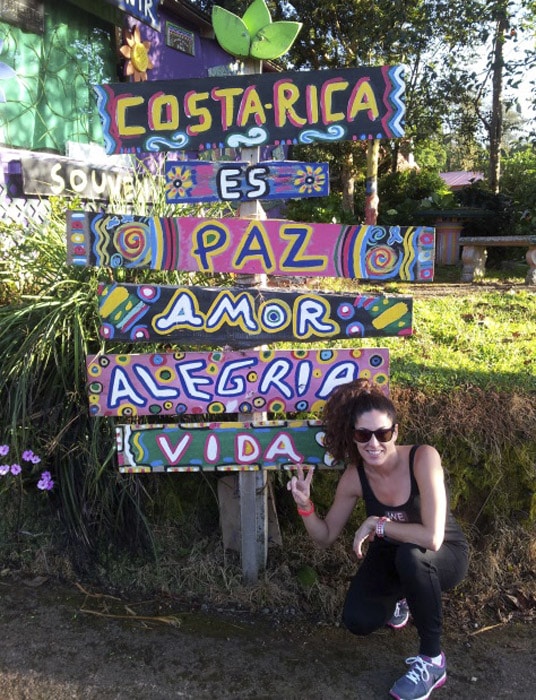 Costa Rica es paz, amor, alegría y vida