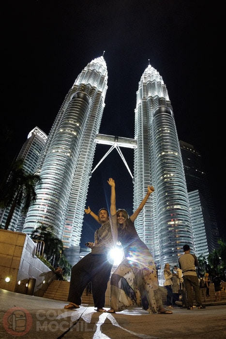 Las famosas torres Petronas