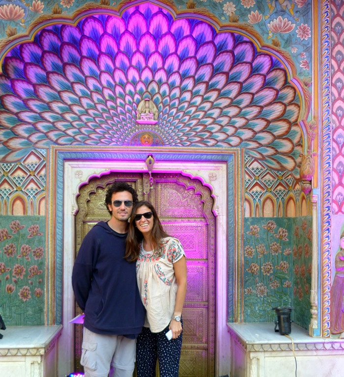 Itinerario de viaje a India: Puerta del Pavo Real. Palacio de la Ciudad. Jaipur