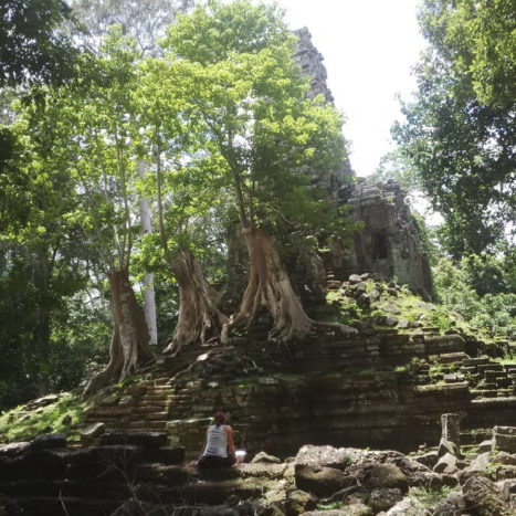 El rincón que más nos enamoró del complejo de Angkor: Preah Palilay
