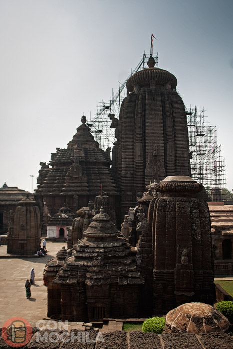 El templo de Lingaraj de Bhubaneshwar