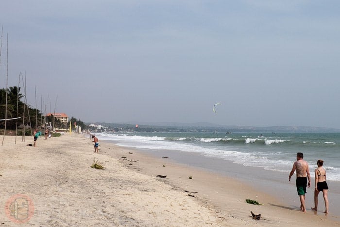 La playa de Mui Ne