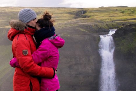 Háifoss, 122 metros de cascada. La segunda más alta de Islandia.