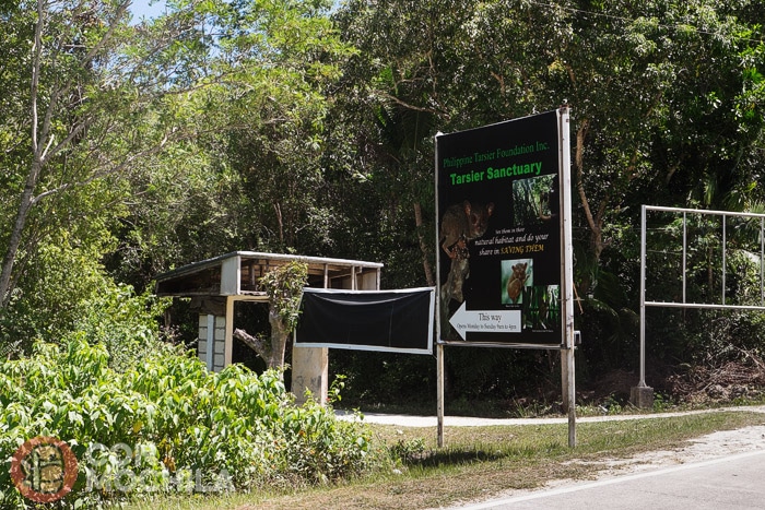 Entrada al santuario