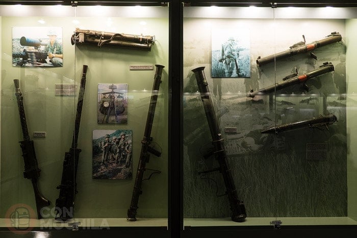 Armas utilizadas en la guerra de Vietnam