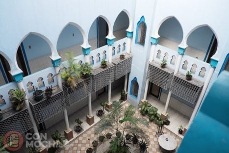 El patio de estilo árabe