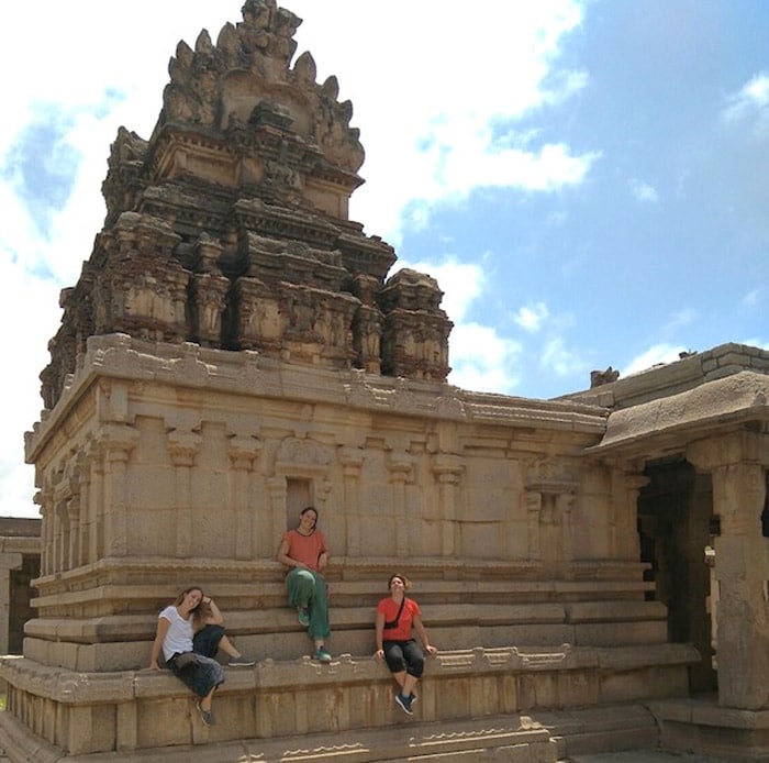 Itinerario de viaje a India: Vijayanagara, templo en Hampi