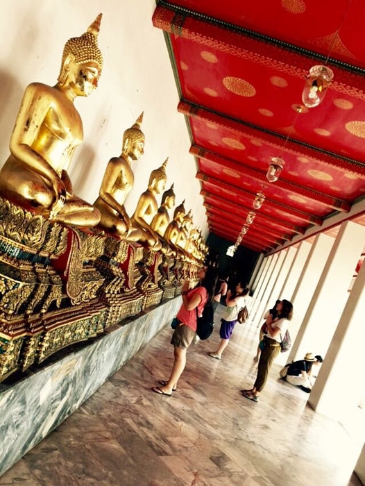 Escapada a Tailandia: Uno de los tantos templos en Bangkok