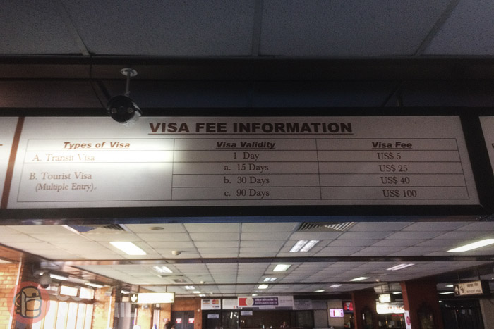 Información sobre precios de las tasas del visado de Nepal