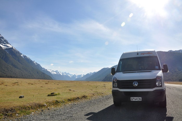 Itinerario de viaje a Nueva Zelanda: La caravana y la inmensidad