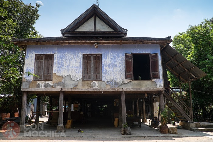 La casa antigua Khor Song en Battambang