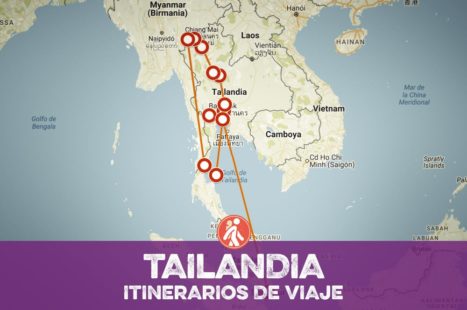 Itinerarios de viaje a TAILANDIA