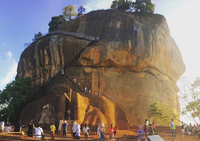 Roca de Sigiriya, emblema icónico de Sri Lanka