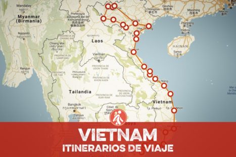 Itinerarios de viaje a VIETNAM
