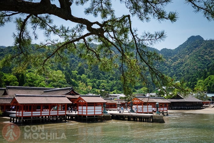 El santuario de Itsukushima