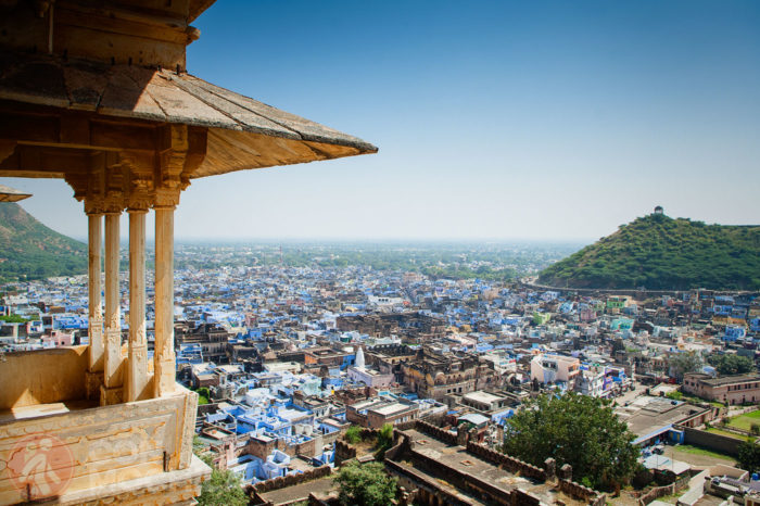 Vistas de Bundi desde su palacio, unas vistas que ver en la India