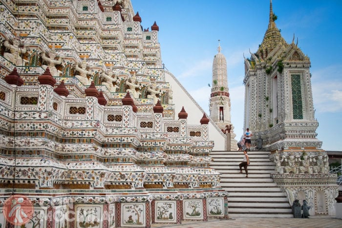 Segunda terraza del Wat Arun