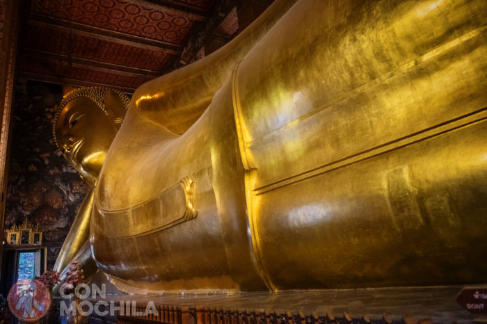 Buda reclinado en Wat Pho