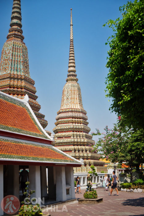 Las estupas más altas del Wat Pho