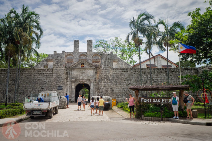 Fuerte de San Pedro de Cebú, en Filipinas