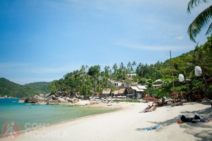 Guia de viaje Koh Phangan Ao Thon Nai Pan Beach