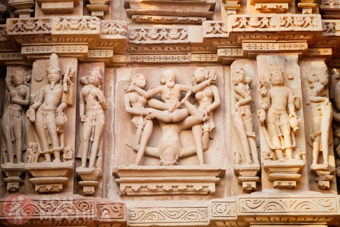 Khajuraho, templos y kamasutra, una de las ciuades de India más sexual