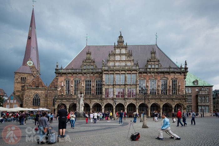 Bremer Rathaus en Marktplatz