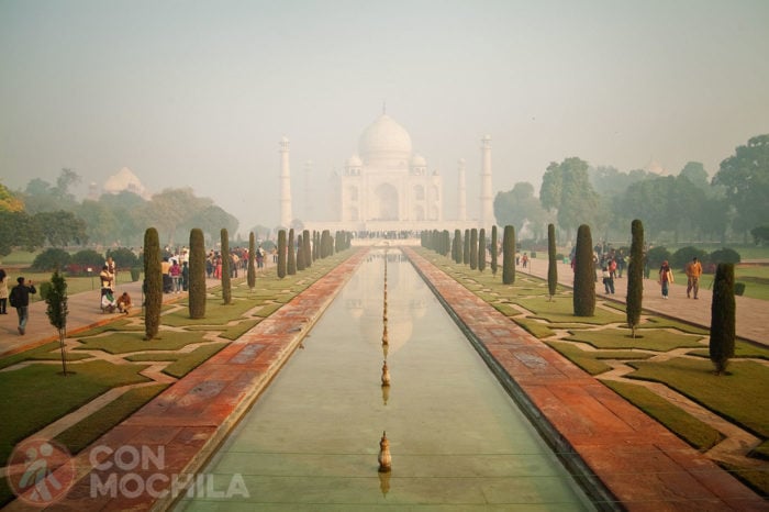 El Taj Mahal en Agra