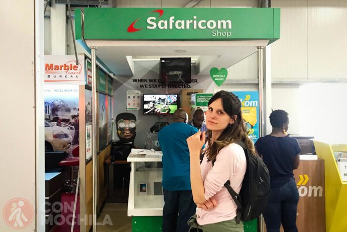 Sim con internet en Kenia con Safaricom
