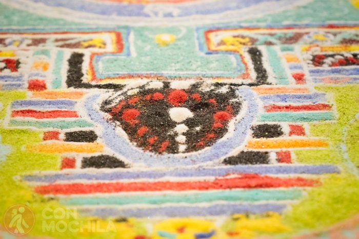 Mandala de arena tibetanos